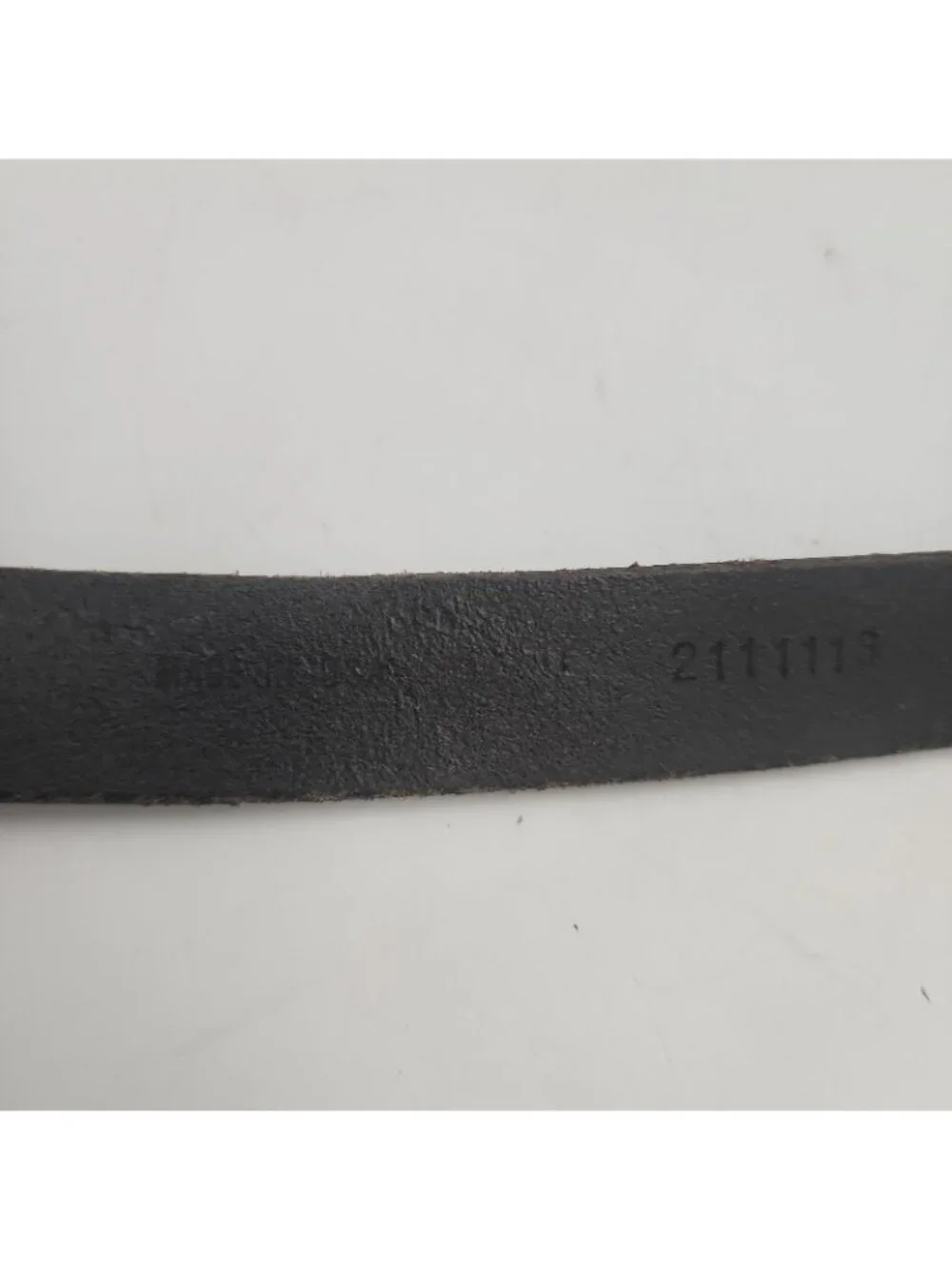 Vintage Ralph Lauren Black Leather Belt Made In USA Fits 37-40